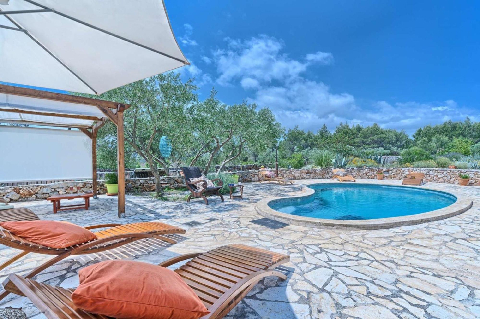 Spacious House With Private Pool In Ferienhaus Stari Grad (Hvar)